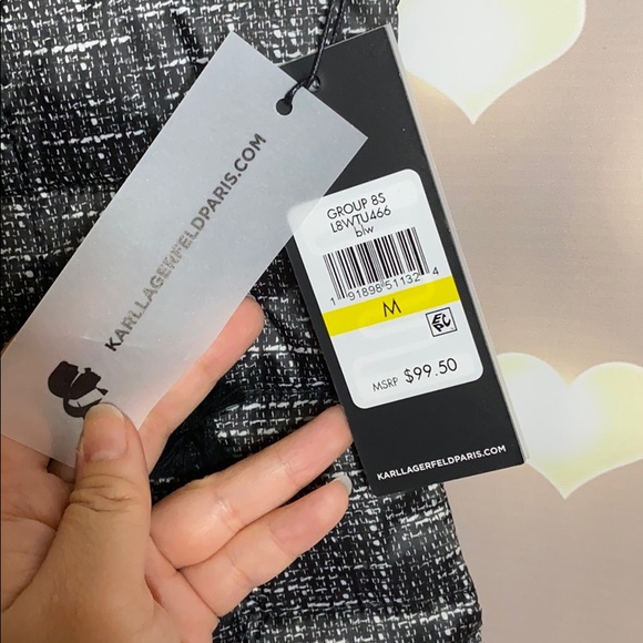 Karl Lagerfeld Designer Winter Puffer Vest - Picture 5 of 8